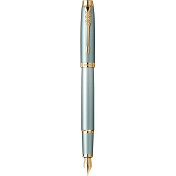Ручка перьевая Parker IM Rituals F331, Green Gradient GT (Перо F)